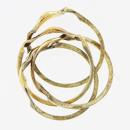 Pusselring, defekter, 14K Vikt: 4,7 g