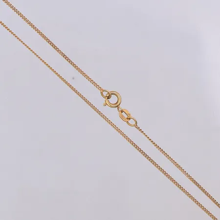 Kedja Pansar 47,5cm bredd 1,2mm, 18K Vikt: 3 g