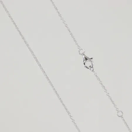 Kedja rundad Ankar ställbar längd 41-44-46,5cm, bredd 1,3mm, 925/1000 silver, Vikt: 1,7 g