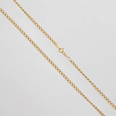 Kedja längd 57cm, bredd 2,5mm, 18K Vikt: 6 g