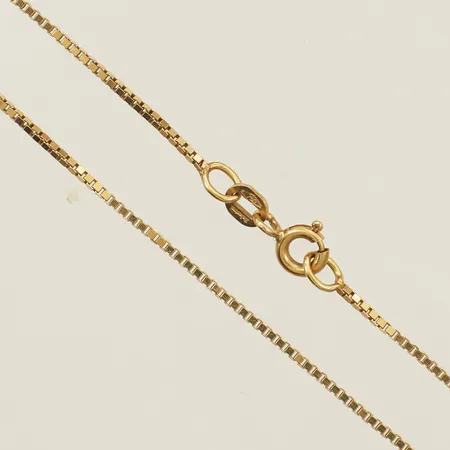 Kedja Venezia längd 45cm bredd 1mm 18K Vikt: 3,9 g