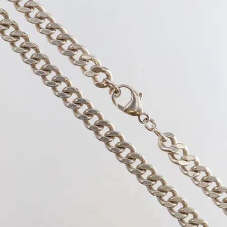 Kedja Pansar längd 44cm bredd 7,5mm Silver 925/1000. Vikt: 54,4 g