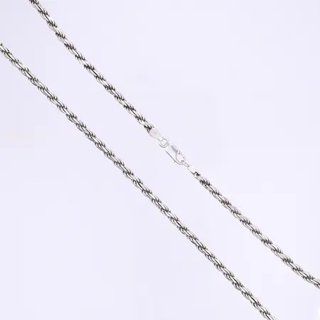 Halskedja Cordell 50cm bredd 4mm silver 925/1000 Vikt: 29,2 g