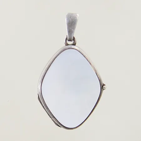 Hänge/fotogömma med pärlemor 2,7x16mm silver 830/1000 Vikt: 6 g