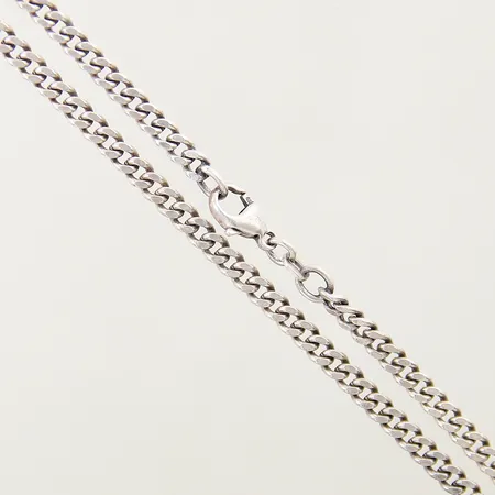 Kedja Pansar Guldfynd längd 43,5cm bredd 3,9mm silver 925/1000 Vikt: 15,4 g