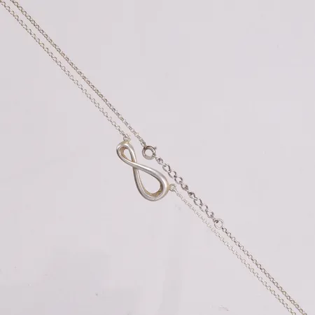Collier längd 42-46cm bredd 1,5cm silver 925/1000 Vikt: 3,6 g