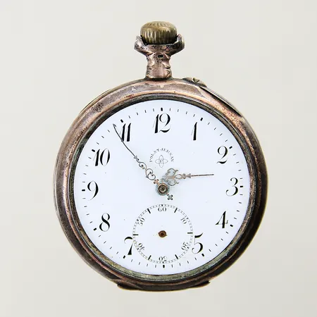 Fickur Ø47mm boett-nr: 8168 innerboett i metall defekt silver 800/1000 bruttovikt: 69,3g