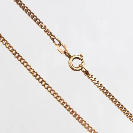 Kedja pansarlänk, 43cm, bredd: 2,1mm, Balestra 18K Vikt: 6,9 g