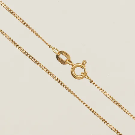Kedja Pansar längd 60cm bredd 1,1mm Balestra 18K Vikt: 3 g