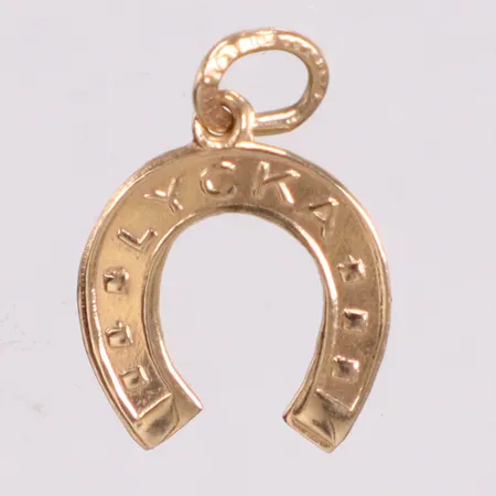Hänge hästsko längd 1,5cm 18K Vikt: 0,4 g