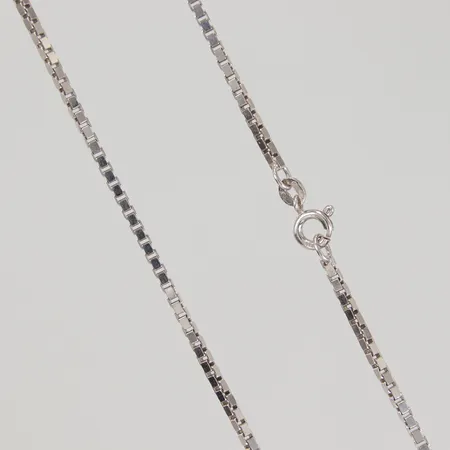 Kedja Venezia 80cm, bredd 1,8mm, Unoarre, 835/1000 silver Vikt: 17 g