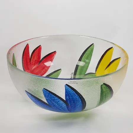Skål Tulipa design Ulrica Hydman, Kosta Boda, höjd 14cm, Ø 28cm Skickas med postpaket.
