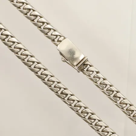 Kedja Pansar längd 53cm bredd 10,2mm silver 925/1000 Vikt: 154 g