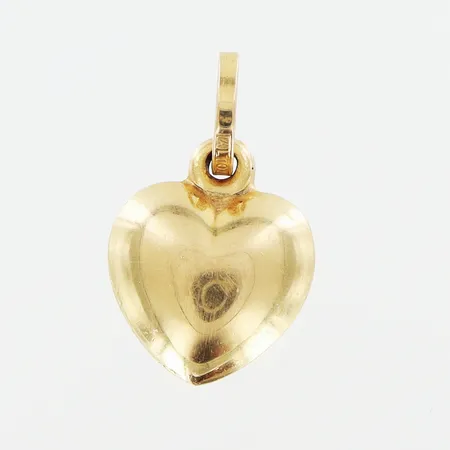 Hänge hjärta längd 15mm, 18K Vikt: 1 g