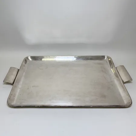 Fat silver 31,5x42cm skador finns, 925/1000 1486,5g.
