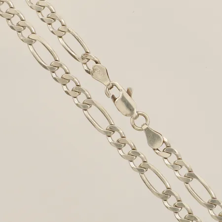 Kedja Figaro längd 51cm bredd 4,8mm silver 925/1000 Vikt: 16 g