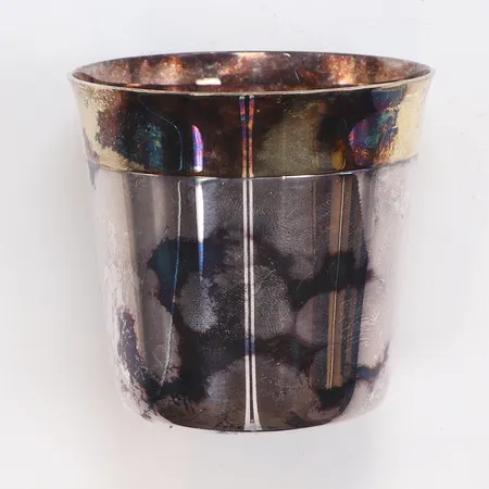 Bägare, höjd 6,5cm Ø65mm, år 1993, 830/1000 silver Vikt: 93,4 g