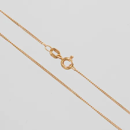 Kedja Pansar längd 42cm, bredd 1mm, 18K Vikt: 1,7 g