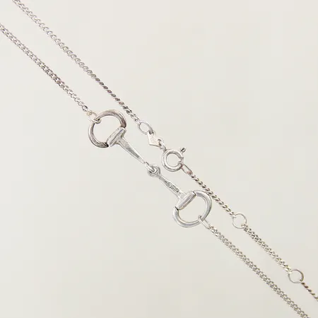 Kedja Pansar med integrerat hänge längd 38,5-42,5cm bredd 1,7-10,5mm silver 925/1000 Vikt: 5 g