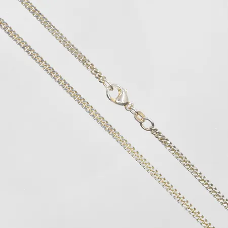 Kedja Pansar GHA längd 70 cm bredd 3 mm, silver 925/1000. Vikt: 14,4 g