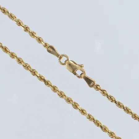 Kedja Cordell längd 40,5cm bredd 1,7mm 14K. Vikt: 6,1 g