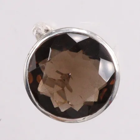 Ring med rökkvarts stl:18¼ Ø18,9mm silver 925/1000 Vikt: 9,2 g