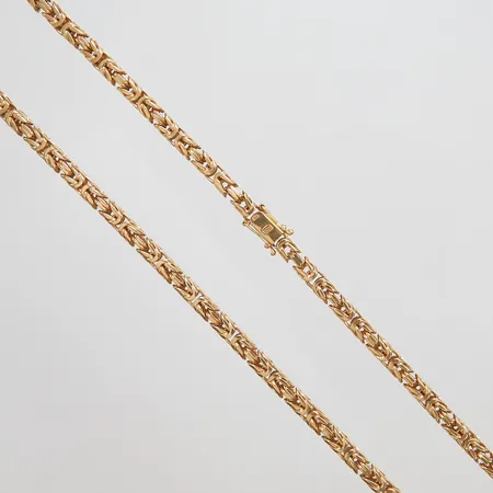 Kedja Kejsarlänk längd: 55cm, bredd: 5,4mm, 18K Vikt: 112,3 g