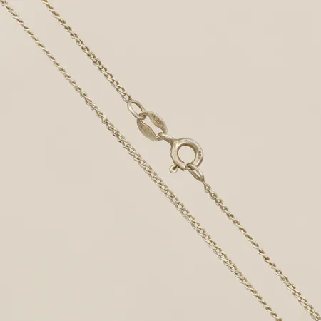 Kedja Pansar längd 59,5cm bredd 1,3mm silver 925/1000 Vikt: 2,6 g