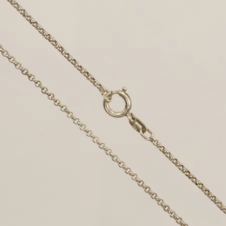 Kedja Ärtlänk längd 41,5cm bredd 1,6mm silver 835/1000 Vikt: 4,1 g