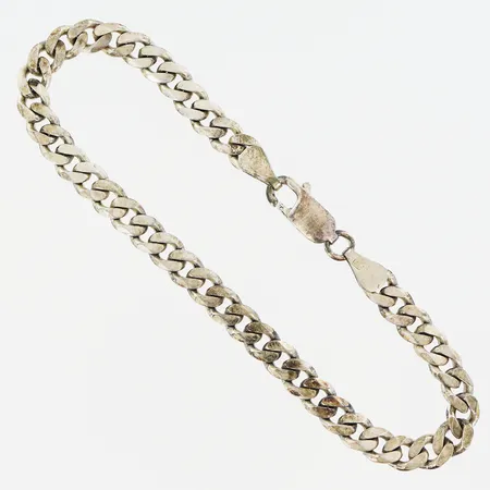 Armband Pansar längd 19,5cm bredd 5mm, silver 925/1000 Vikt: 11,2 g