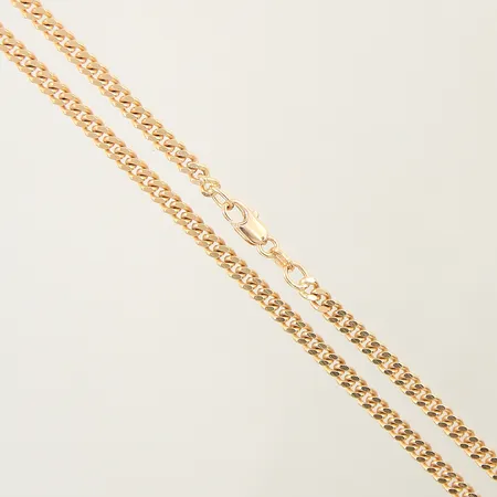 Kedja Pansar längd 45,5cm bredd 3,1mm 18K Vikt: 17,5 g