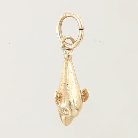 Hänge delfin 22x7,2mm 14K  Vikt: 1,1 g