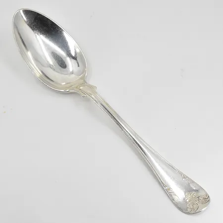Sked modell Gammal fransk längd 21 cm X6/1900, silver 830/1000. Vikt: 79,2 g