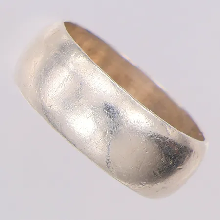 Ring slät stl:19, 925/1000 silver Vikt: 6,4 g