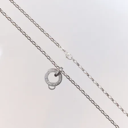 Halscollier Thomas Sabo, längd 90cm, bredd 2,5-15mm, 925/1000 silver Vikt: 10,7 g