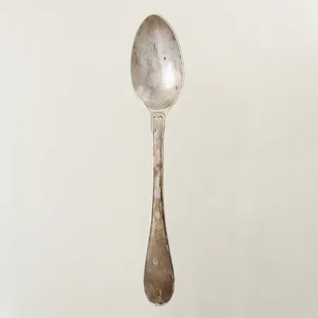 Tesked 14,5cm gravyr silver 830/1000 Vikt: 17,9 g