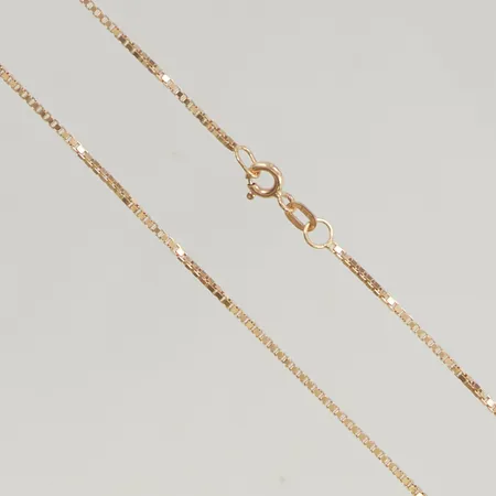 Kedja Venezia 60cm, bredd:1,3mm 18K 6,5g.