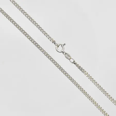 Kedja Pansar GHA längd 70 cm bredd 2 mm, silver 925/1000. Vikt: 10,5 g