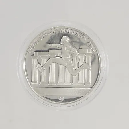 Minnesmynt 10 pesos Kuba 2004 silver s999/1000 20,0g.