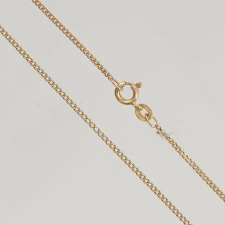 Kedja Pansar 46,5cm bredd:1,5mm 18K 4,2g.