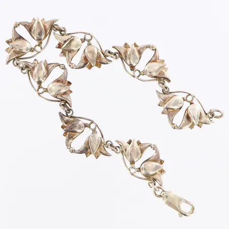 Armband längd 17,5cm, bredd 14mm, silver 925/1000  Vikt: 20,8 g