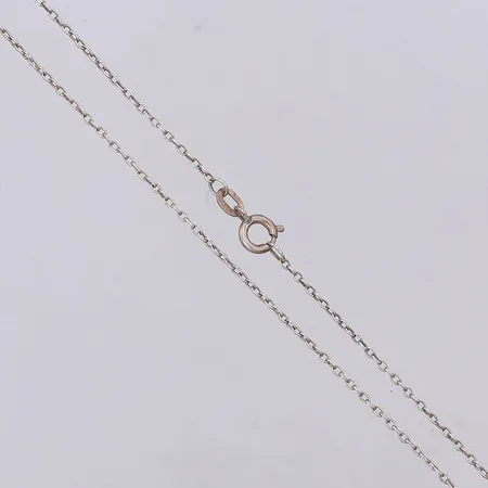 Kedja Ankar 43,3cm, defekt låset stannar i öppet läge, 835/1000 silver Vikt: 1,5 g