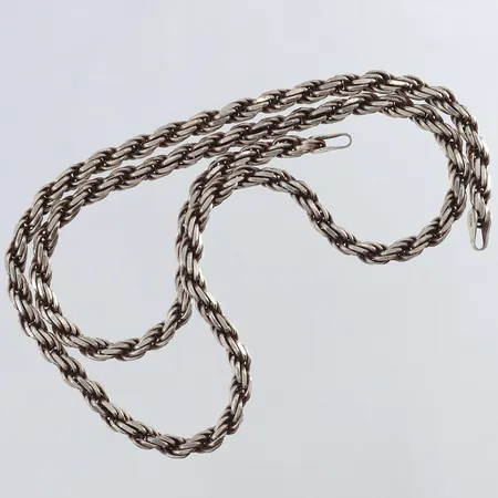 Kedja Cordell längd 49cm bredd 4mm saknar lås Silver 925/1000.  Vikt: 29,3 g