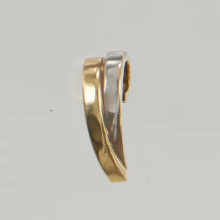 Hänge tvåfärgat 17mm 18K 0,8g.