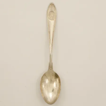 Kaffesked längd 12cm gravyr silver  Vikt: 16,2 g