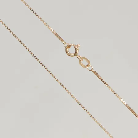 Kedja Venezia 46cm bredd:0,8mm 18K 2,4g.