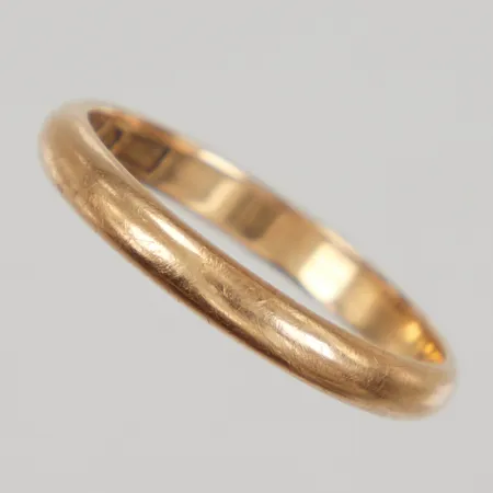 Ring stl 20¾, bredd 3,2mm, gravyr, 18K Vikt: 4,3 g