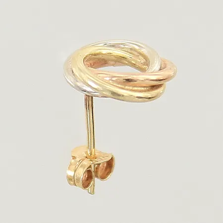 Udda örhänge 13x10mm 18K Vikt: 1,4 g