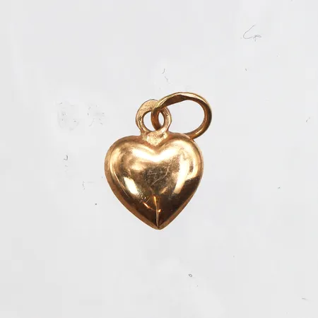 Hänge hjärta, 12mm, 18K Vikt: 0,3 g