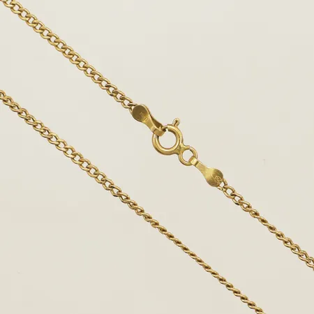 Kedja Pansar längd 52cm bredd 1,7mm 18K Vikt: 2,4 g